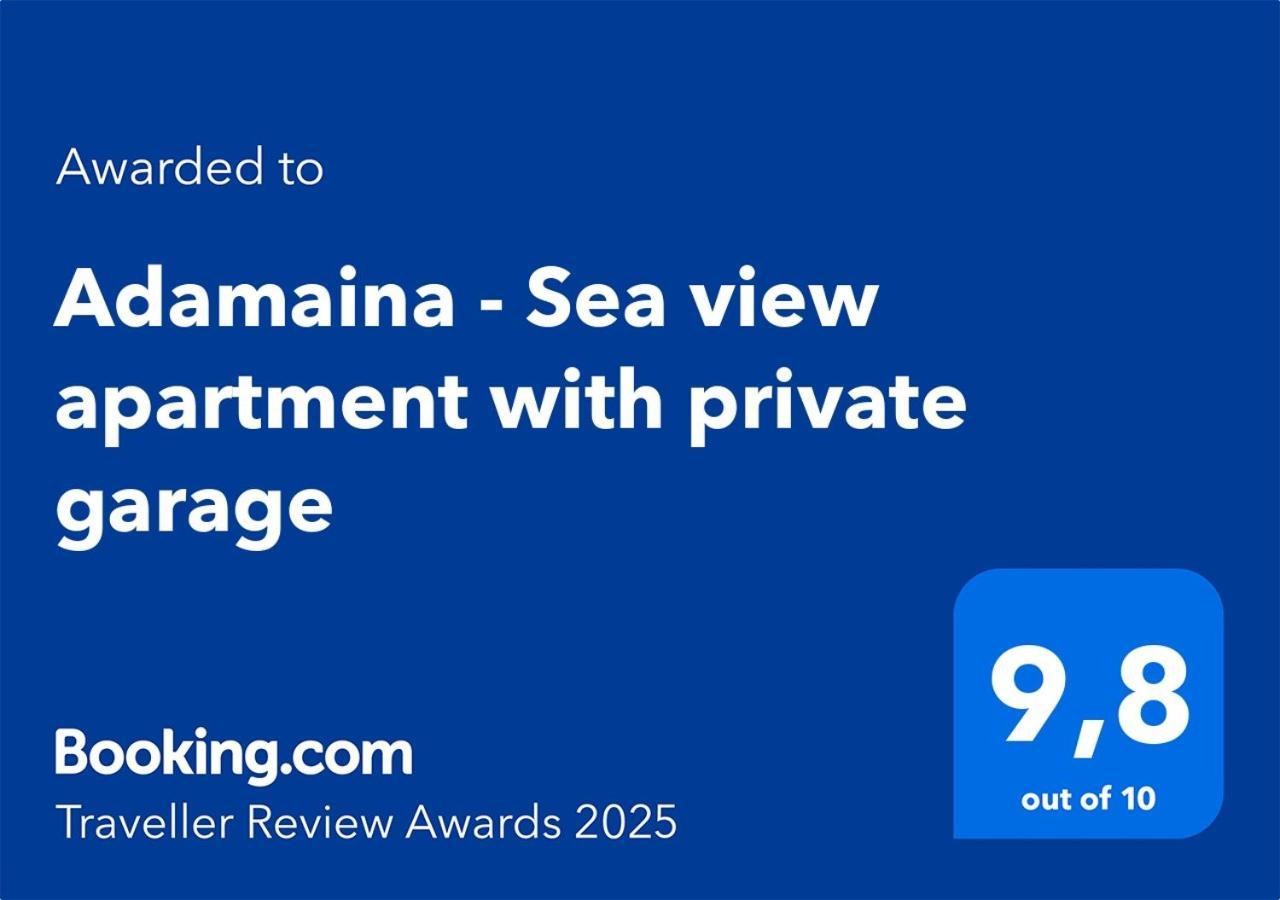 Adamaina - Sea View Apartment With Private Garage Sestri Levante Eksteriør billede